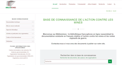 Desktop Screenshot of bibliomines.org